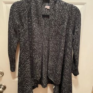 Waterfall cardigan